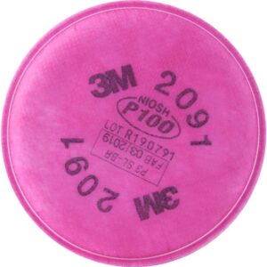 Filtro Mecânico 2091 3M Para Particulados Altamente Tóxicos