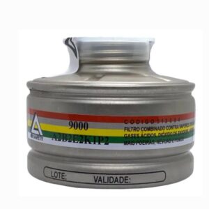 Filtro Air Safety 9000 ABEK P2 Multigases + Poeira 515226