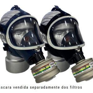 Respirador Facial Inteira Panorama Airsafety Full face Ca 5758
