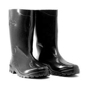 Bota Borracha Pvc Calfor Stivaletto Max – CANO MEDIO – PRETA CA 44617