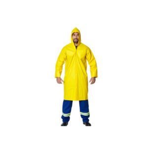 Capa de Chuva PVC Forrado Amarela Standard CA 28449