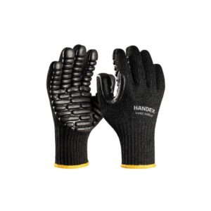 Luva Handex Antivibração Hand VIBRAX Preta C.A 50250