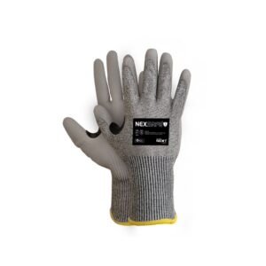 Luva Next Safety 32.300 Contra Risco de Cortes Modelo Nexsafe Alpha 1 Banho em Pu Teste TDM Nível D