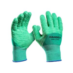 Luva Nitrilon Handex Hand Garra Verde CA 41627