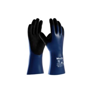 Luva de Alta Performance Atg MaxiDry Plus 75.000 100% Impemeável Alta Proteção Química CA 50995
