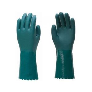 Luva de Segurança Forrada Pvc 36cm CA 34570 Plastcor CA 34570