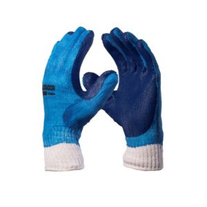 Luva de Segurança Gladiador Azul DA-36105 Danny Ca 8082 Serviços Gerais