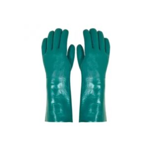 Luva em Pvc Cano Longo Forrada e Palma Áspera 46 CM Plastcor CA 34570