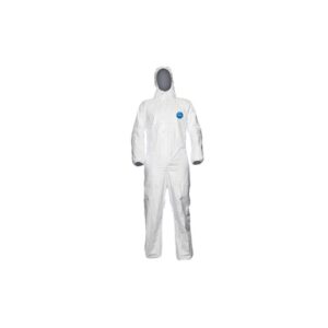 Macacão Dupont Tyvek 500 Classic Branco Capuz CA 34187
