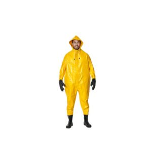 Macacão para Saneamento Brascamp Com Bota e Luvas Acopladas 100% Impermeável Modelo 588 CA 28445