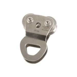 Polia Dupla Em Aço Inox Ultra Safe Line Para Corda ou Cabo de Aço USP400890000