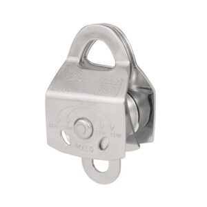 Polia Dupla Ultra Safe Roll D Em Aço Inox Para Corda Até 12MM Código USP400850100