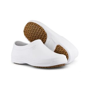 Sapato de PVC Impermeável c/Sola Antiderrapante Calfor Grip Branco CA 45991 Calfor Pampeana