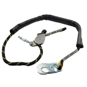 Talabarte de Posicionamento Athenas AT 700 AJ NM Com Regulador em Aço Inox 1,90 Metros